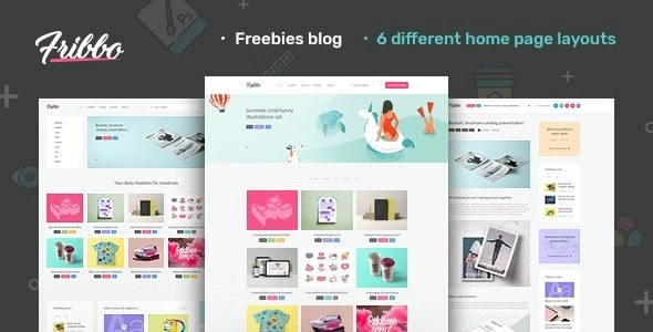 Fribbo Freebies Blog Wordpress Theme 1.0.2