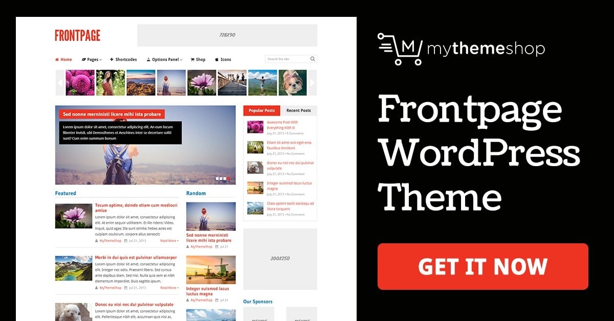 Frontpage Wordpress Theme 1.2.2