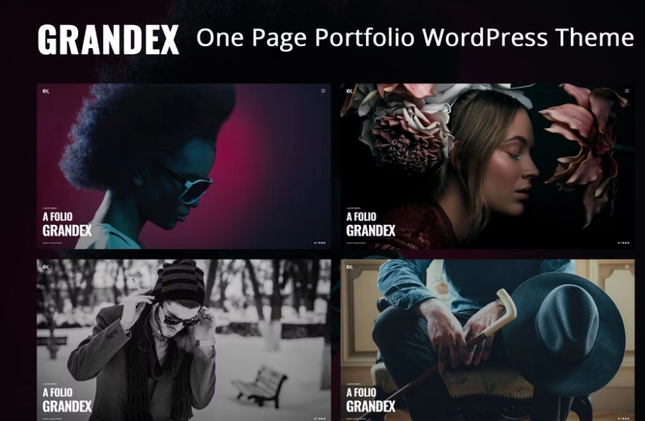 Grandex One Page Portfolio Wordpress Theme 1.0