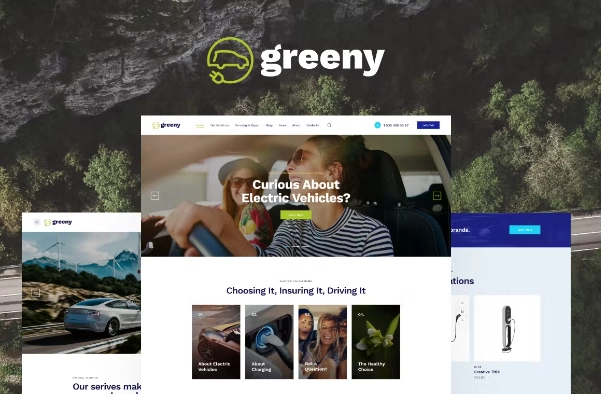 Greeny Wordpress Theme 1.0