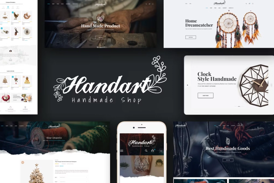 Handart Handmade Theme For Woocommerce Wordpress 1.0.7