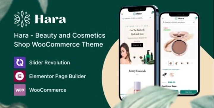 Hara Beauty And Cosmetics Shop Woocommerce Theme 1.1.9