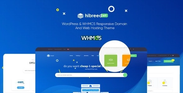 Hibreed Wordpress & Whmcs Hosting Theme 1.0