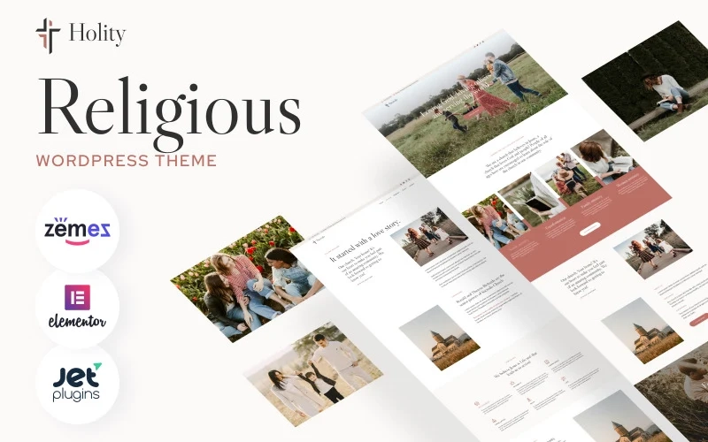 Holity Church & Religious Wordpress Theme Wordpress Theme 1.0.1