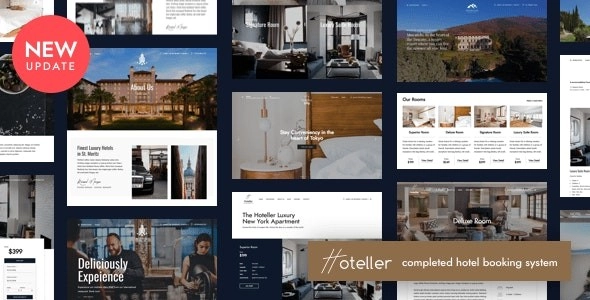 Hoteller Hotel Booking Wordpress 6.4.3