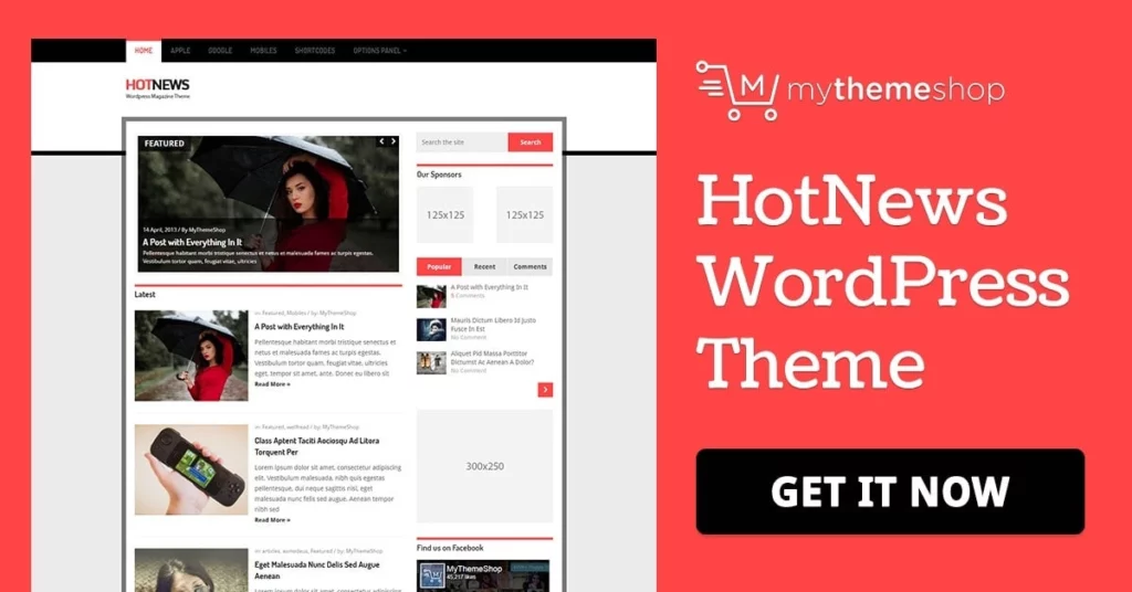 HotNews – WordPress Theme 2.2.1