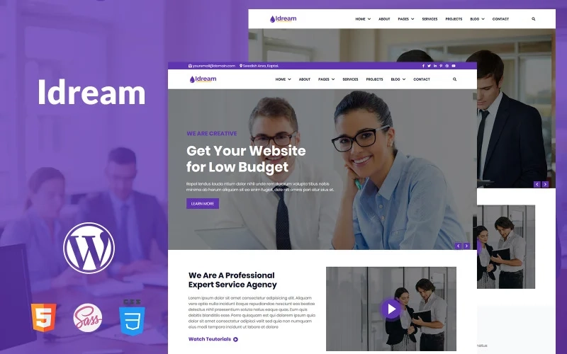 Idream Multipurpose Wordpress Theme 1.0.0