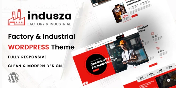 Indusza Industrial & Factory Wordpress 1.0.0