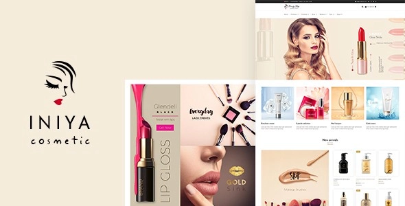 Iniya Beauty Store, Cosmetic Theme 2.5