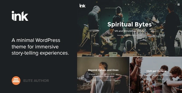 Ink — A Wordpress Blogging Theme To Tell Stories 2.3.4