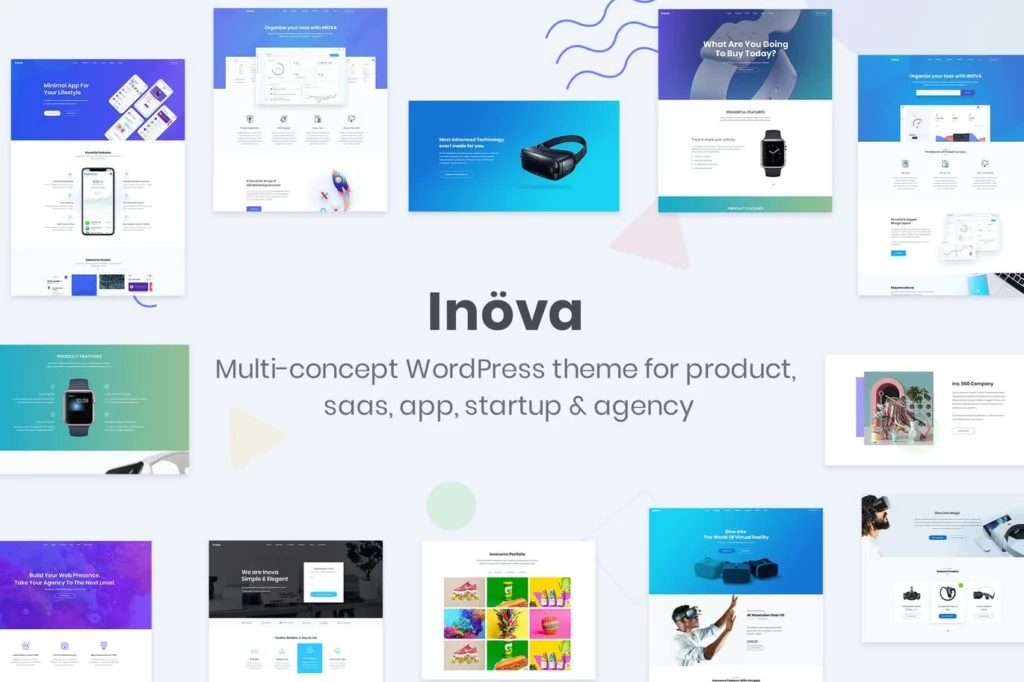 Inova – Multipurpose WordPress Theme For Startups & Agencies 3.6.0