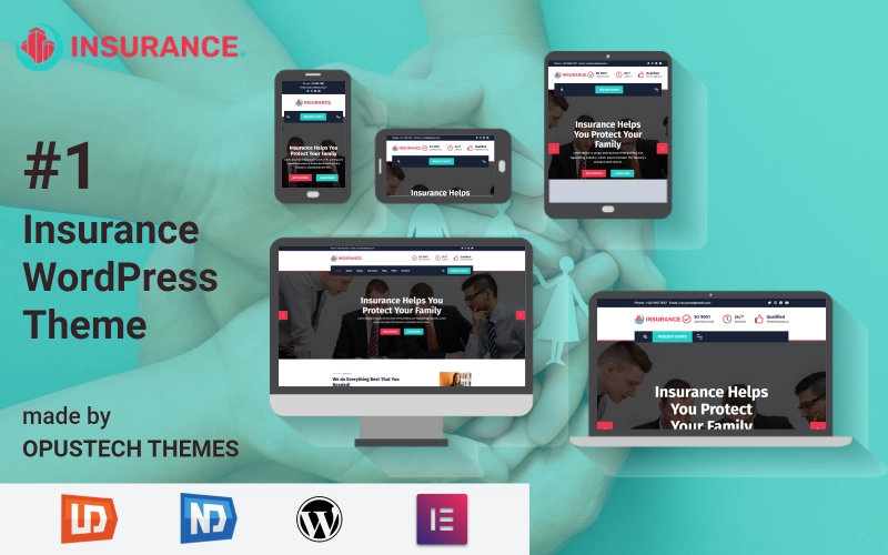 Insurance Company Responsive Insurance Consulting Wordpress Theme Wordpress Theme 1.0.0