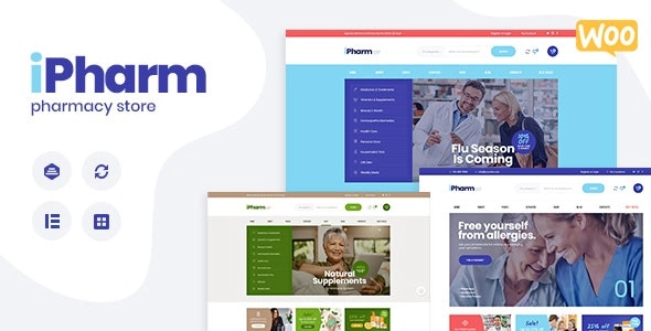 Ipharm Online Pharmacy & Medical Wordpress Theme 1.0.1