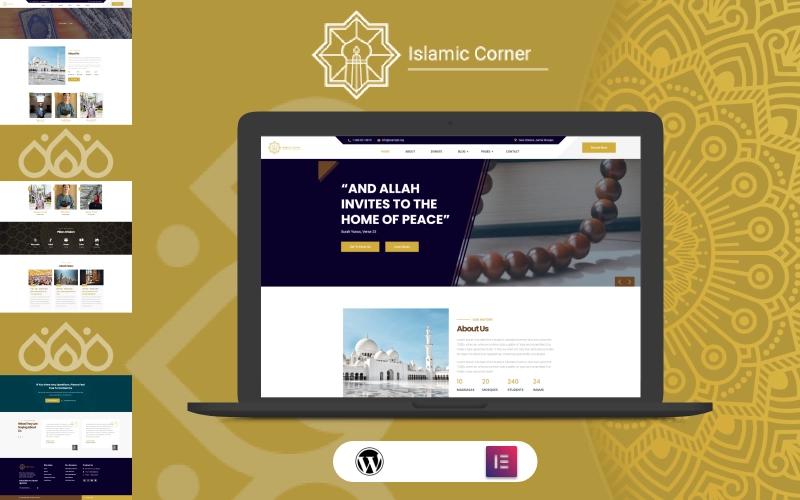 Islamic Corner Wordpress Theme 1.0.0