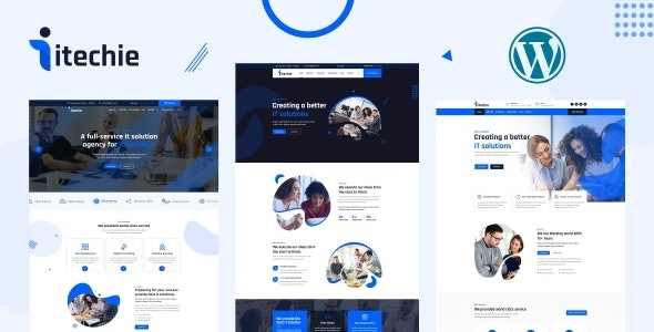 Itechie It Solutions And Services Wordpress Theme 1.0.3