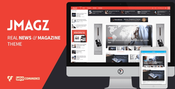 Jmagz Tech News Review Magazine Wordpress Theme 1.4