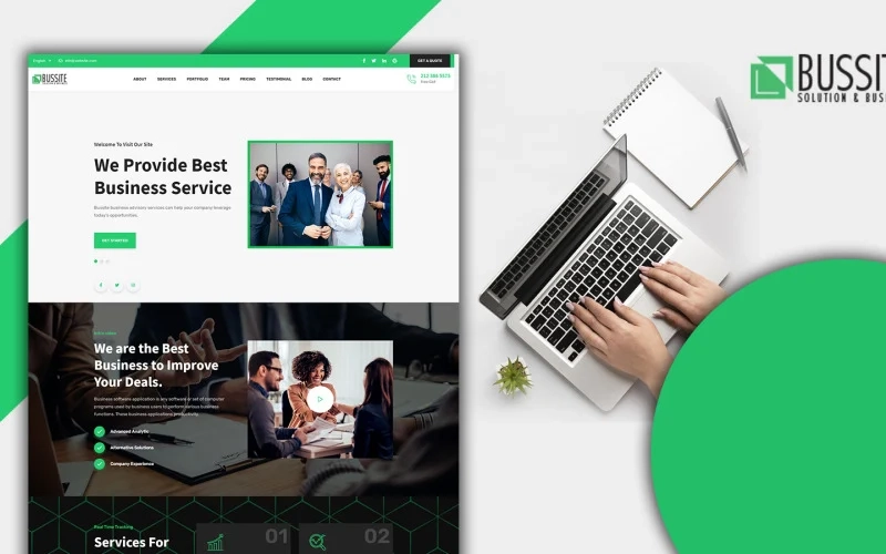 Jumboo Bussit Business Consulting Wordpress Theme 1.0.0