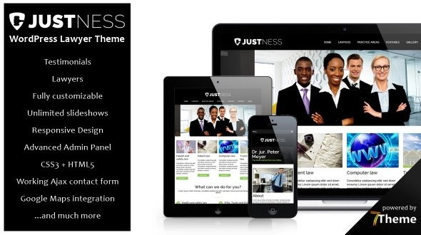 Justness – Lawyer & Attorneys Wordpress Theme 1.09