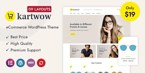 Kartwow Multipurpose Woocommerce Theme 1.0