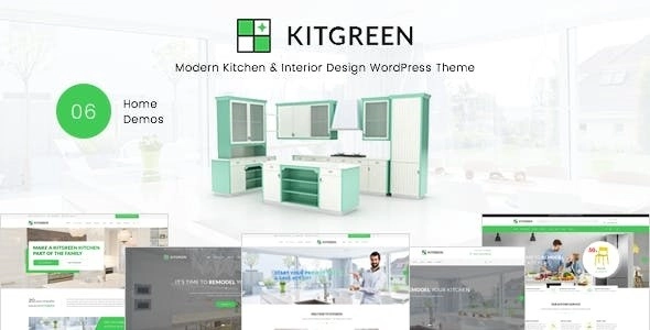 Kitgreen Interior And Kitchen Design Wordpress Theme 3.0.2