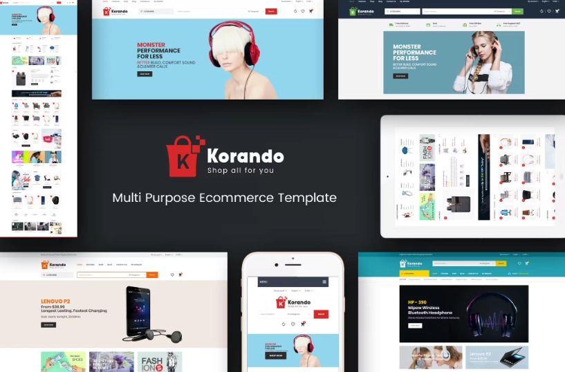 Korando Theme For Woocommerce Wordpress 1.2.0