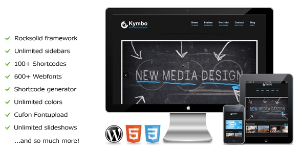 Kymbo – A Premium Multipurpose Wordpress Theme 1.08