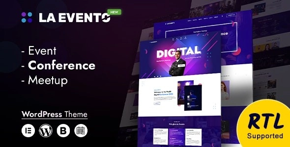 La Evento An Organized Event Wordpress Theme 1.1.0