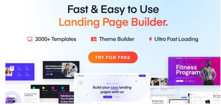 Landio – Multi Purpose Landing Page Wordpress Theme 2.0.5