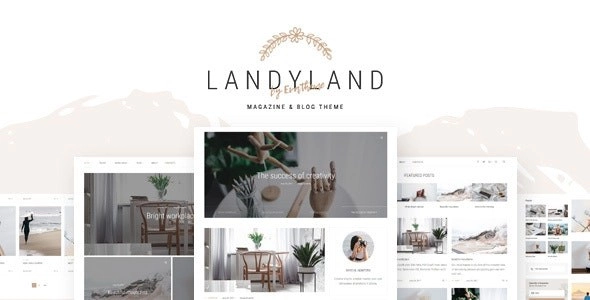 Landyland Clean Blog Theme 1.1