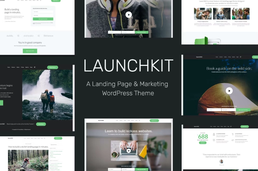 Launchkit Landing Page & Marketing Wordpress Theme 1.1.23