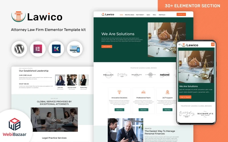 Lawico Law Lawyer & Attorney Wordpress Theme 1.0