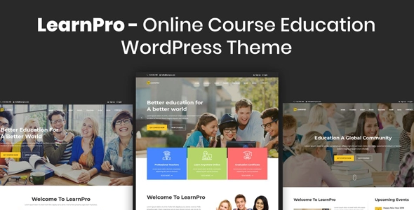 Learnpro Online Course Education Wordpress Theme 1.0