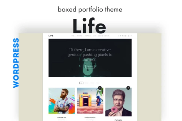 Life Boxed Portfolio Wordpress Theme 1.1.9