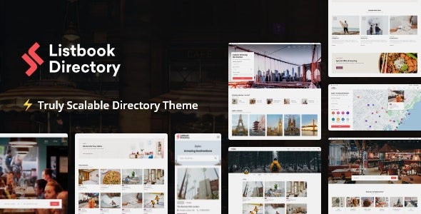 Listbook Wordpress Directory Listing Theme 1.0.13