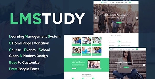 Lmstudy Education Lms Woocommerce Theme 2.0