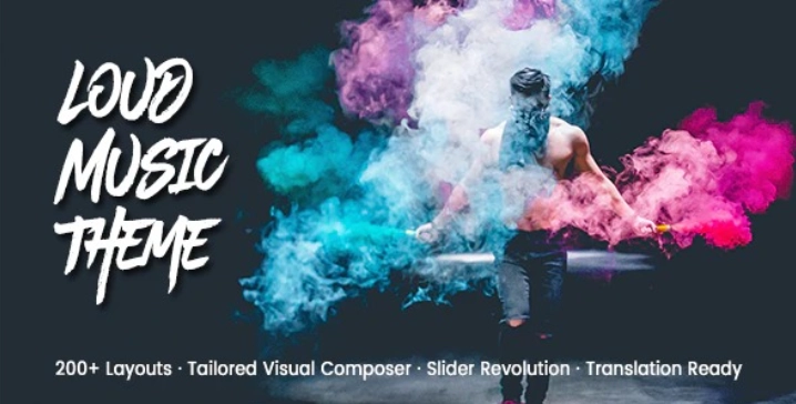 Loud A Modern Wordpress Theme For The Music Industry 2.1.9