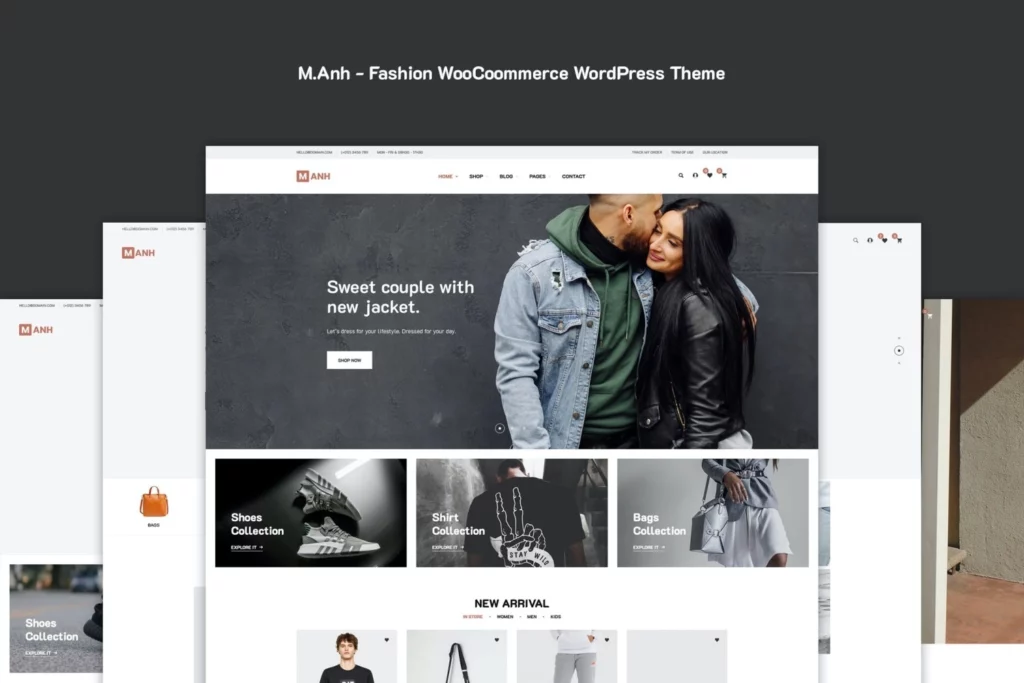 M.Anh – Fashion WooCoommerce WordPress Theme 1.0