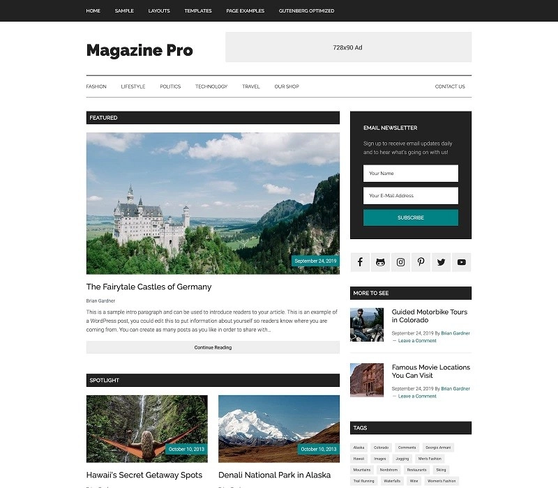 Magazine Pro Theme 3.5.1