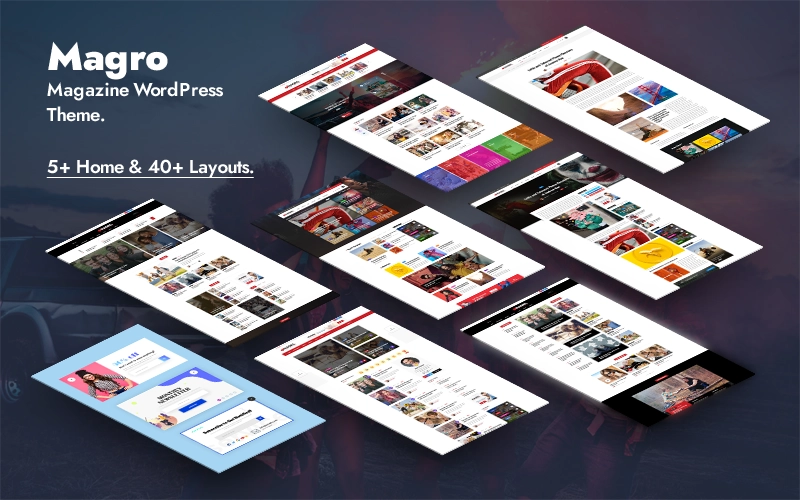 Magro News Magazine And Blog Wordpress Theme 1.0