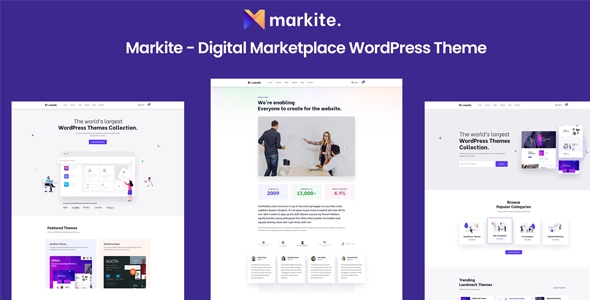 Markite Digital Marketplace Wordpress Theme 1.2.8