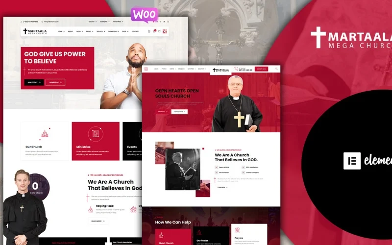 Martaala Chapel Elementor Wordpress Theme 1.0.0