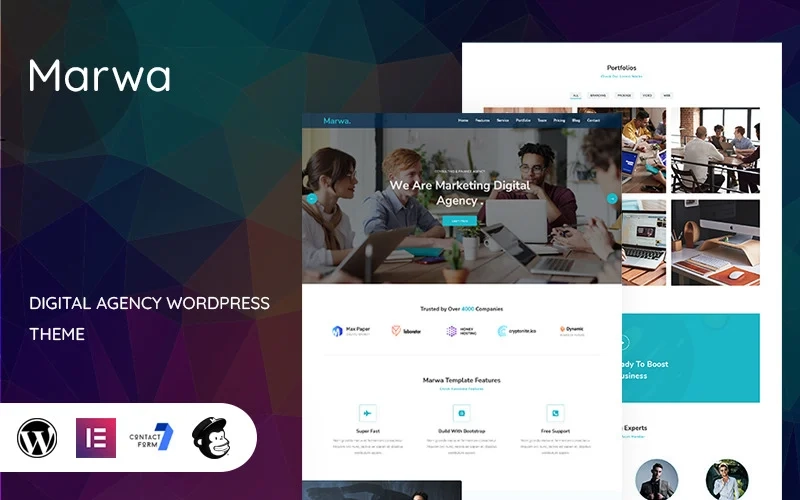 Marwa Digital Agency Wordpress Theme 1.0.0