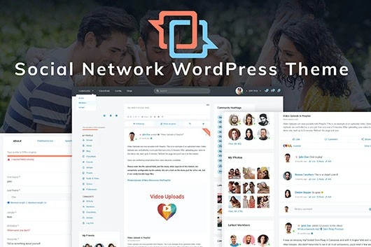 Matebook Social Network Wordpress Theme 1.2