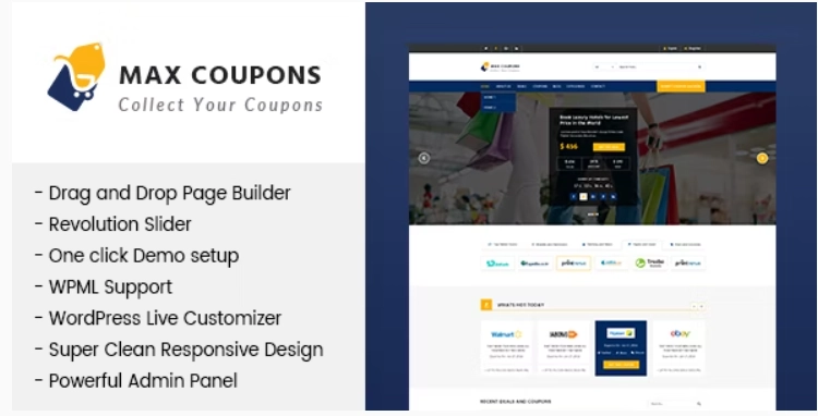 Max Coupons Couponry & Deals Wordpress Theme 1.2.2