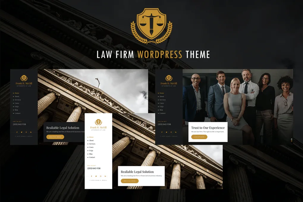 Mcgill Law Firm Wordpress Theme 1.0