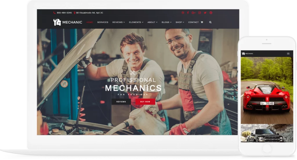 Mechanic WordPress Theme 3.0.2