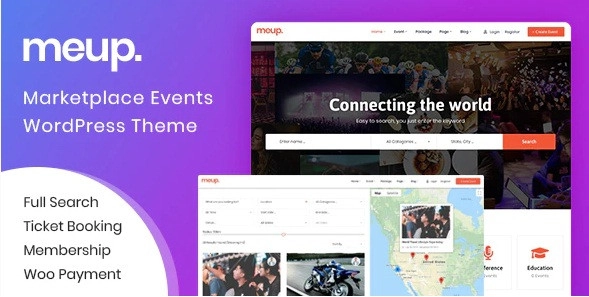 Meup Marketplace Events Wordpress Theme 1.6.1