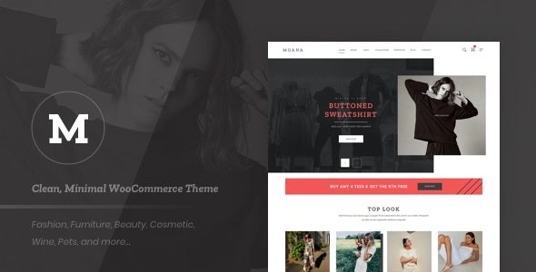 Mgana Clean, Minimal Woocommerce Theme 1.2.1