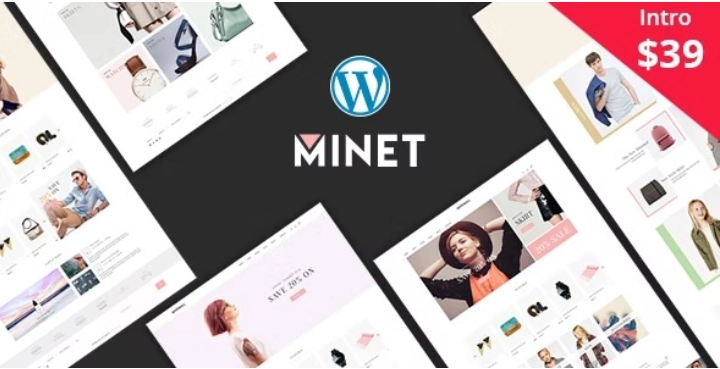 Minet Minimalist Ecommerce Wordpress Theme 1.9