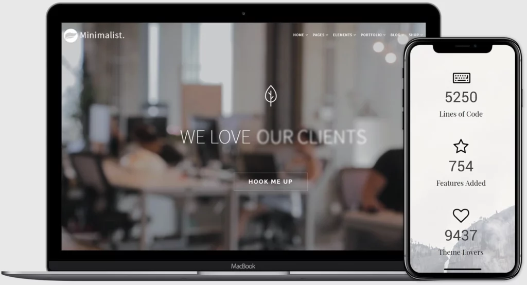 Minimalist WordPress Theme VisualModo 2.0.2